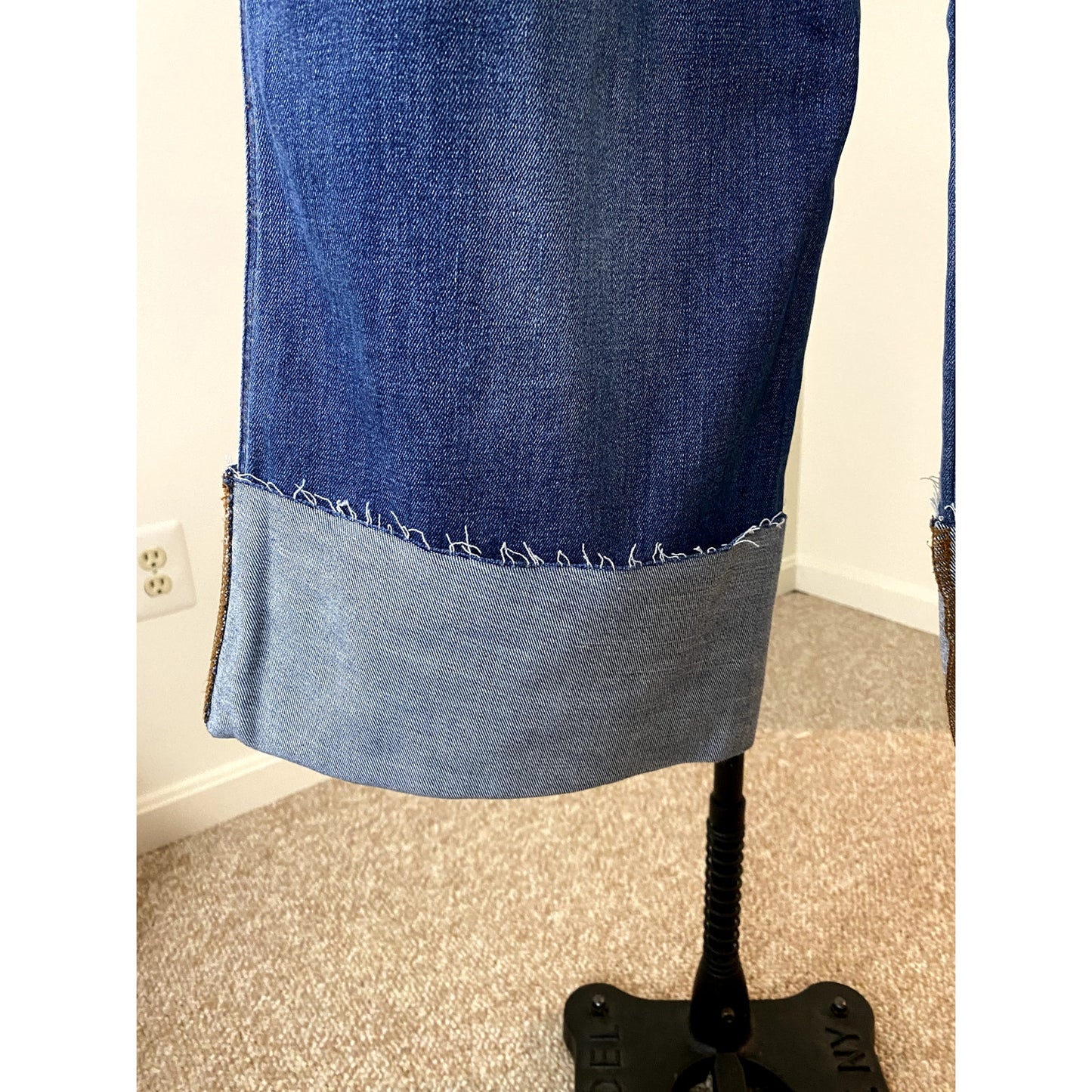 Judy Blue Cuffed Wide Leg Jean - Size 14W (NWT)