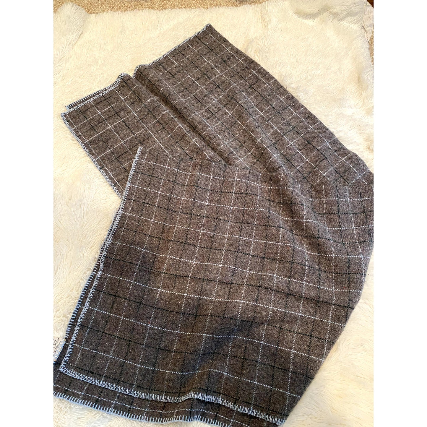 Faribo Wool Blend Blanket - Size 50” X 60”