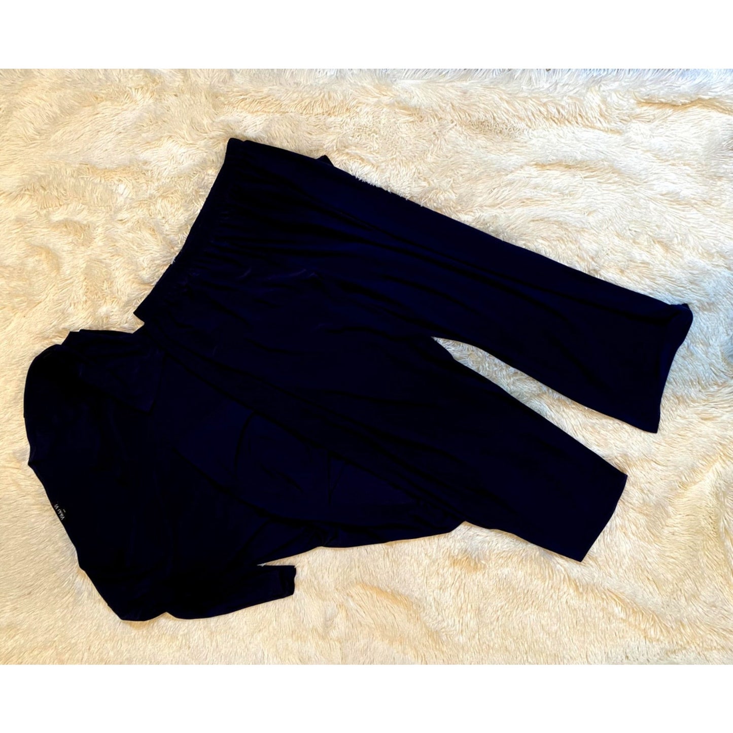 Vikki Vi 2 Piece Blue Pant Set - Sz. 0X/1X (EUC)