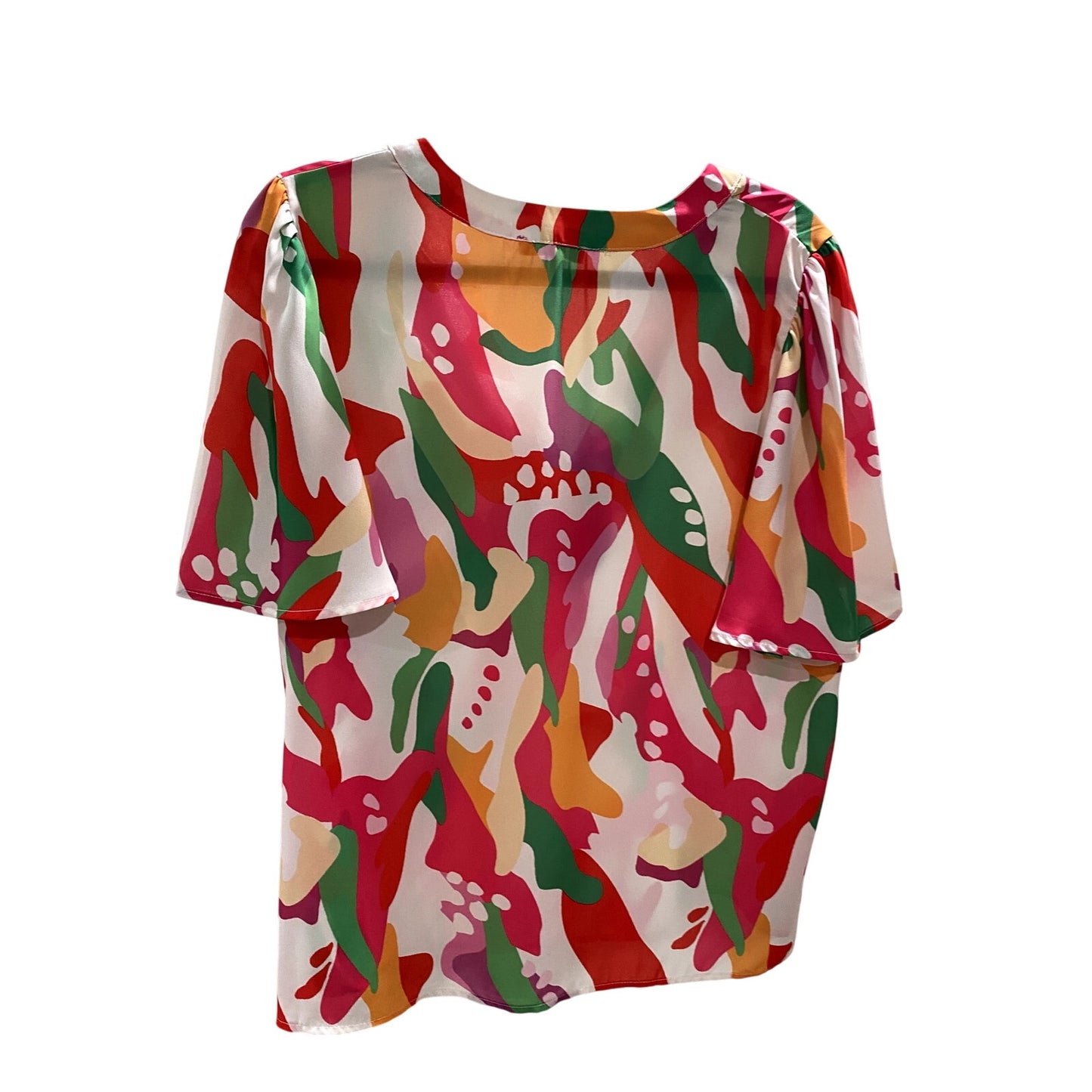 Flying Tomato Summer Woven Top - Size Large (EUC)