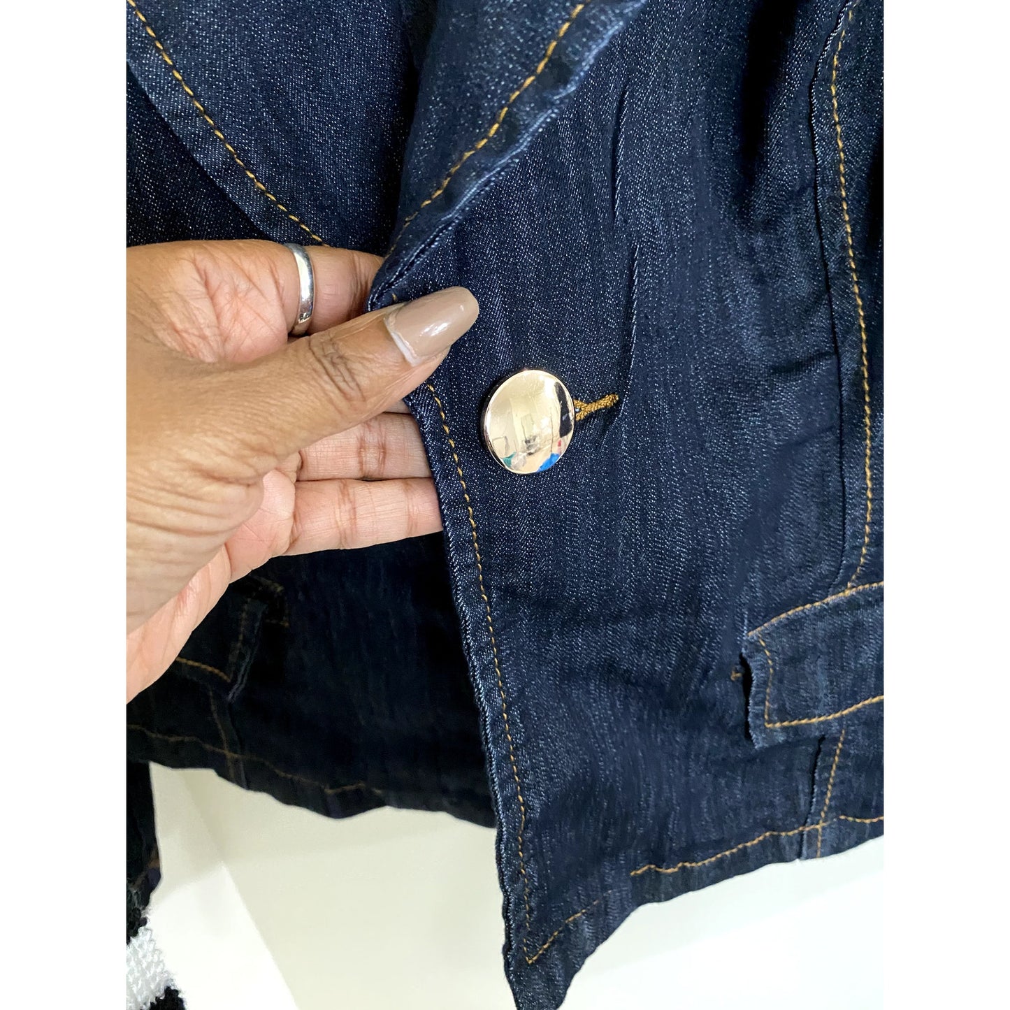 Ashley Stewart Blue Denim Jacket - Sz. 22/24 (EUC)