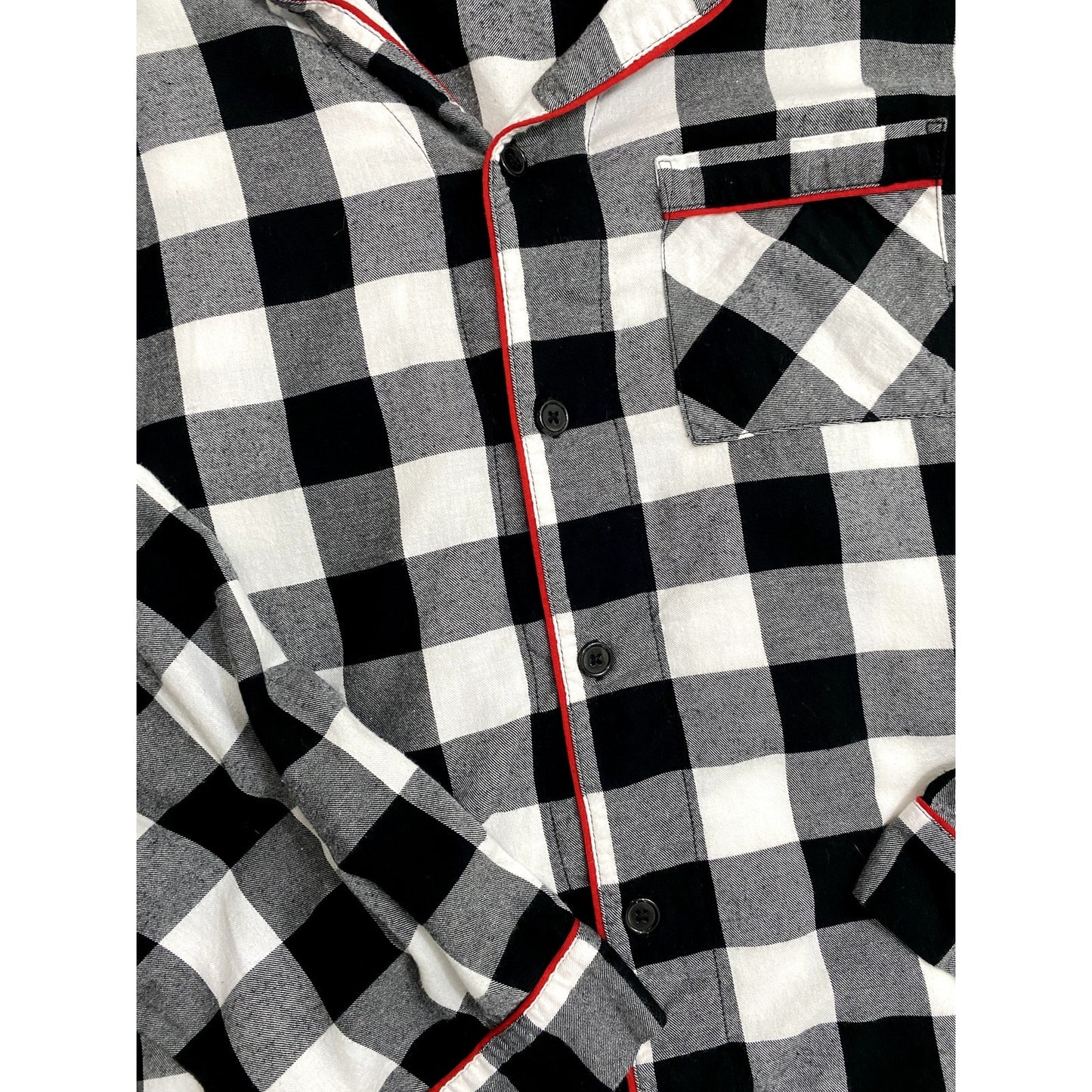Wondershop Mens Buffalo Check Pajama Top - Size Lg Tall