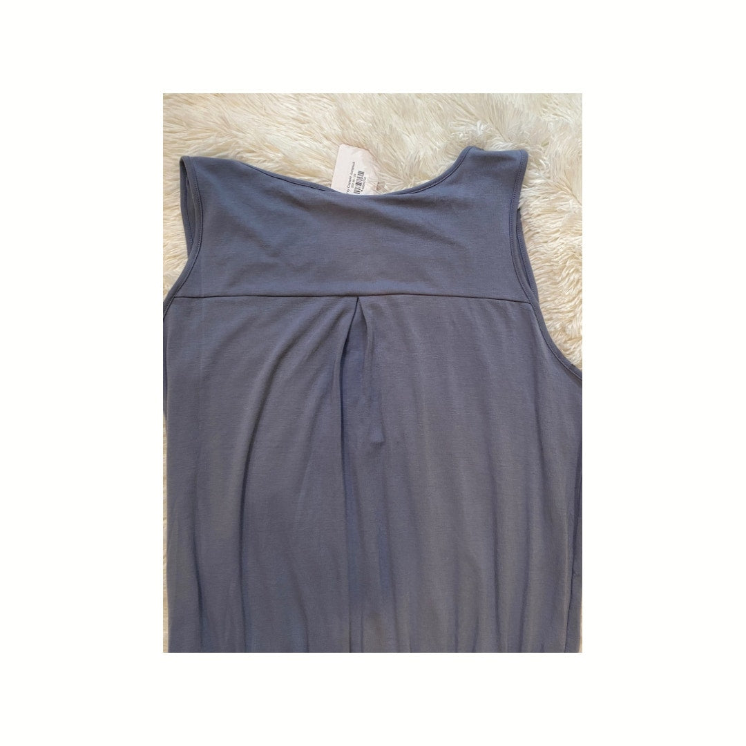 Curvy Plus Zenana Pastel Blue Jumpsuit