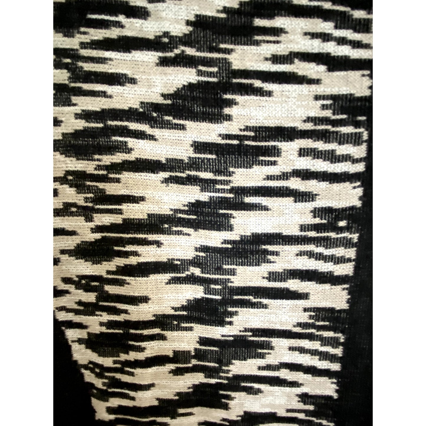 NIC+ZOE Black/Tan Sleeveless Sweater Dress - Size L (EUC)