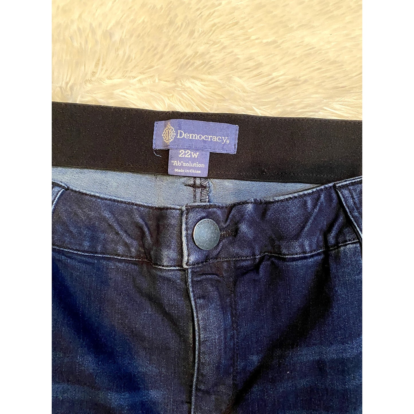 Democracy AB Technology Denim Shorts - Size 22W (EUC)