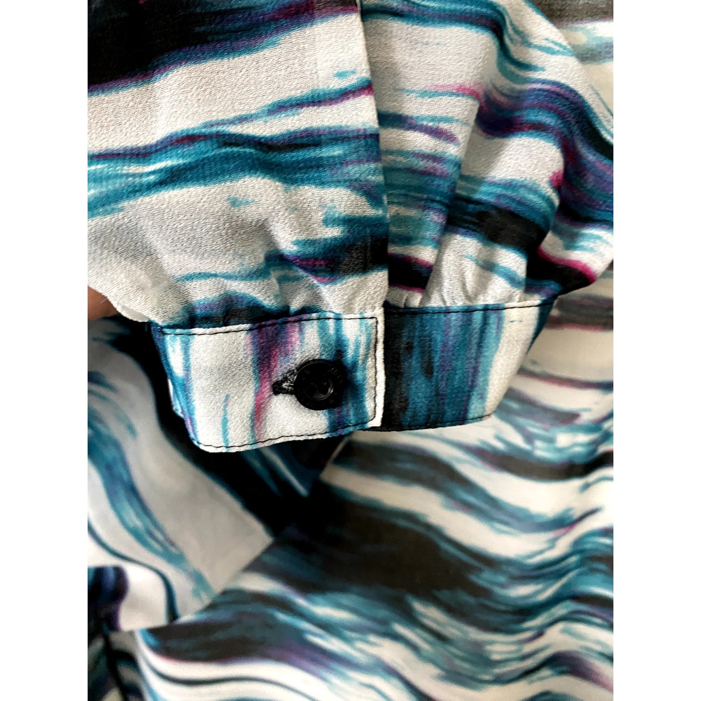 Calvin Klein Space-Dyed Blouse - Sz. 0X (NWT)