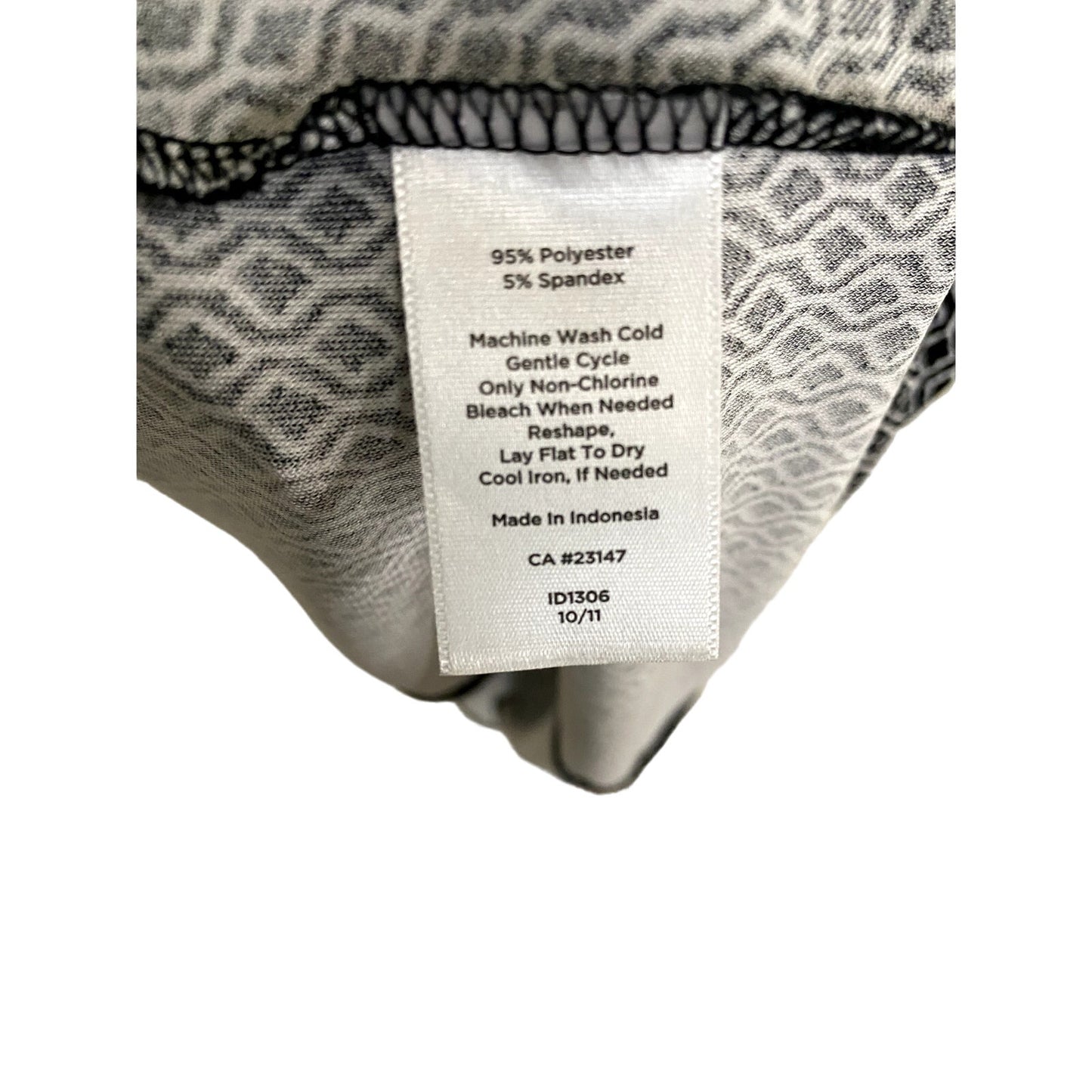 Talbot’s Black/White Faux Wrap Dress - Size 14 (EUC)