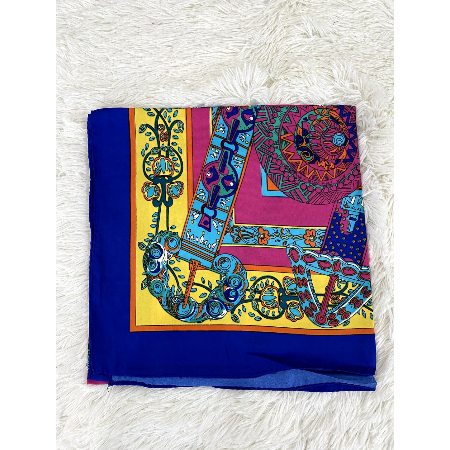 German Fuentes 100% Silk Scarf (NWT) Boutique