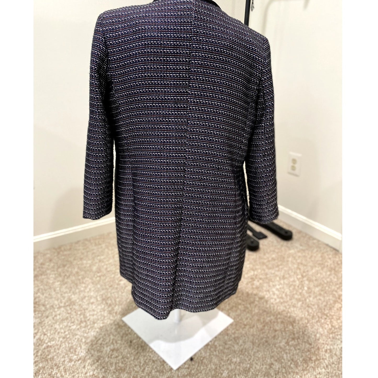 Charter Club Tweed Topper Open Jacket - Size 10 (EUC)
