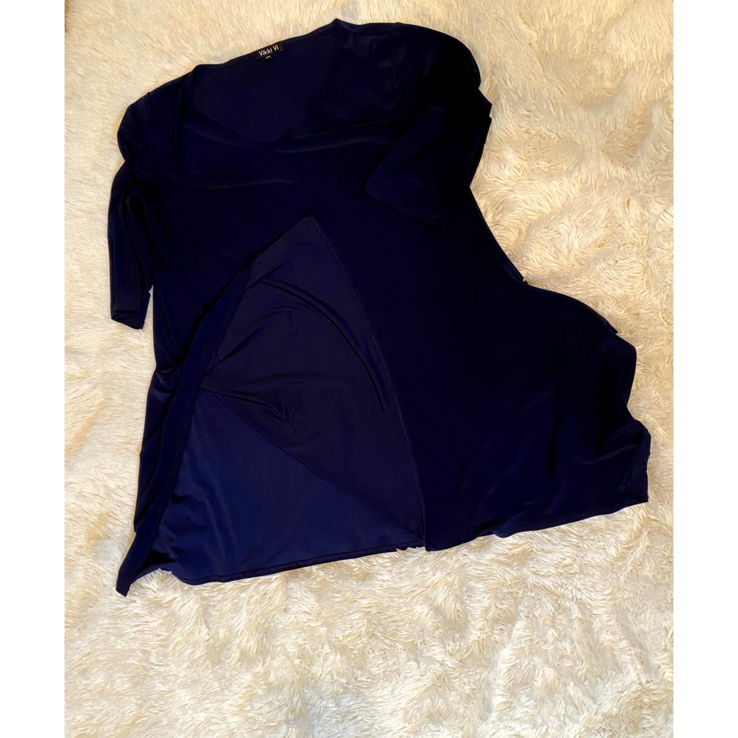 Vikki Vi 2 Piece Blue Pant Set - Sz. 0X/1X (EUC)