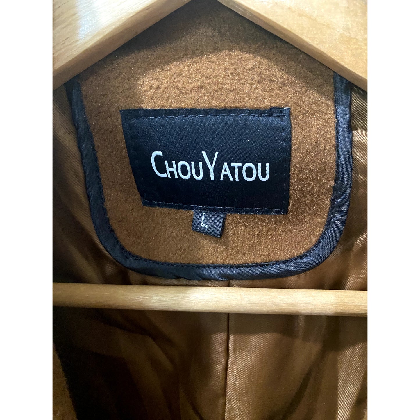 ChouYatou Brown Lined Sport Coat - Size Large (NWT)