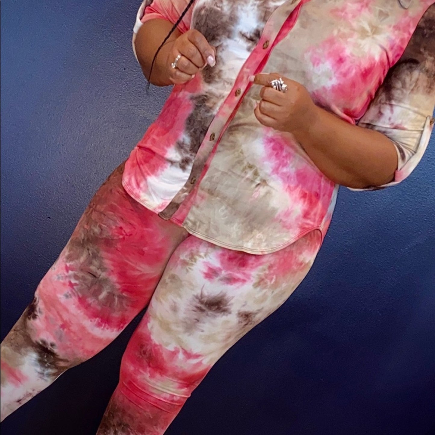 Two Piece Tye Dye Set