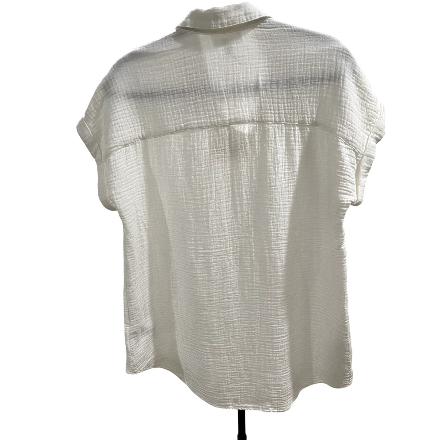 Beach Lunch Lounge White Blouse - Size M (NWT)