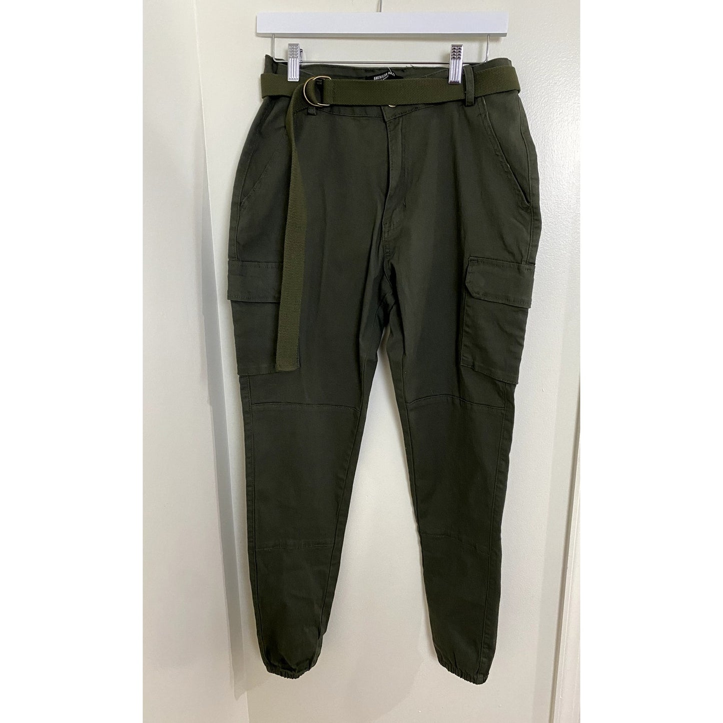 American Bazi Olive Cargo Joggers - Sz. L (NWT)