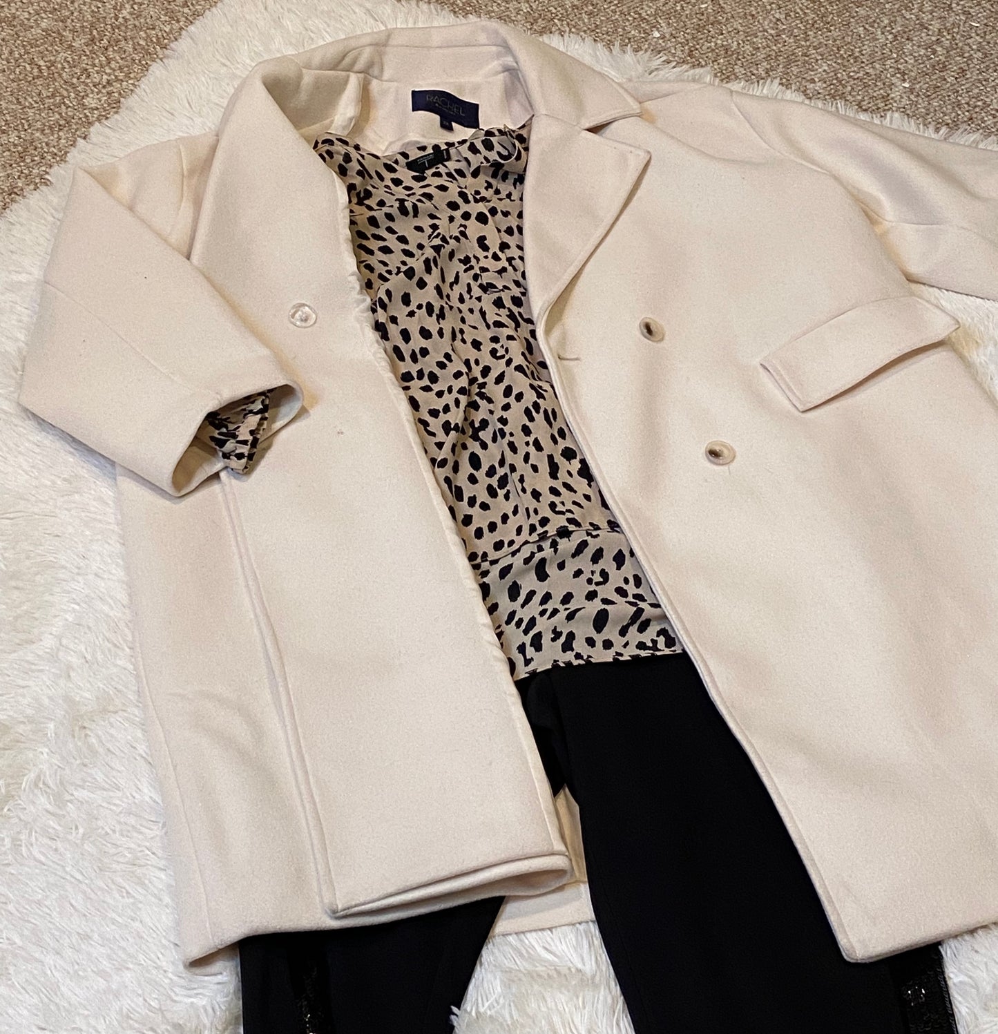 Curvy Plus Leopard Print Blouse