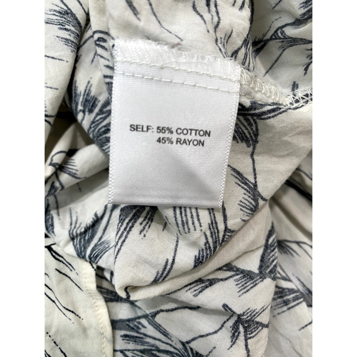 Rose + Olive Floral Sleeveless Top - Size Large (EUC)