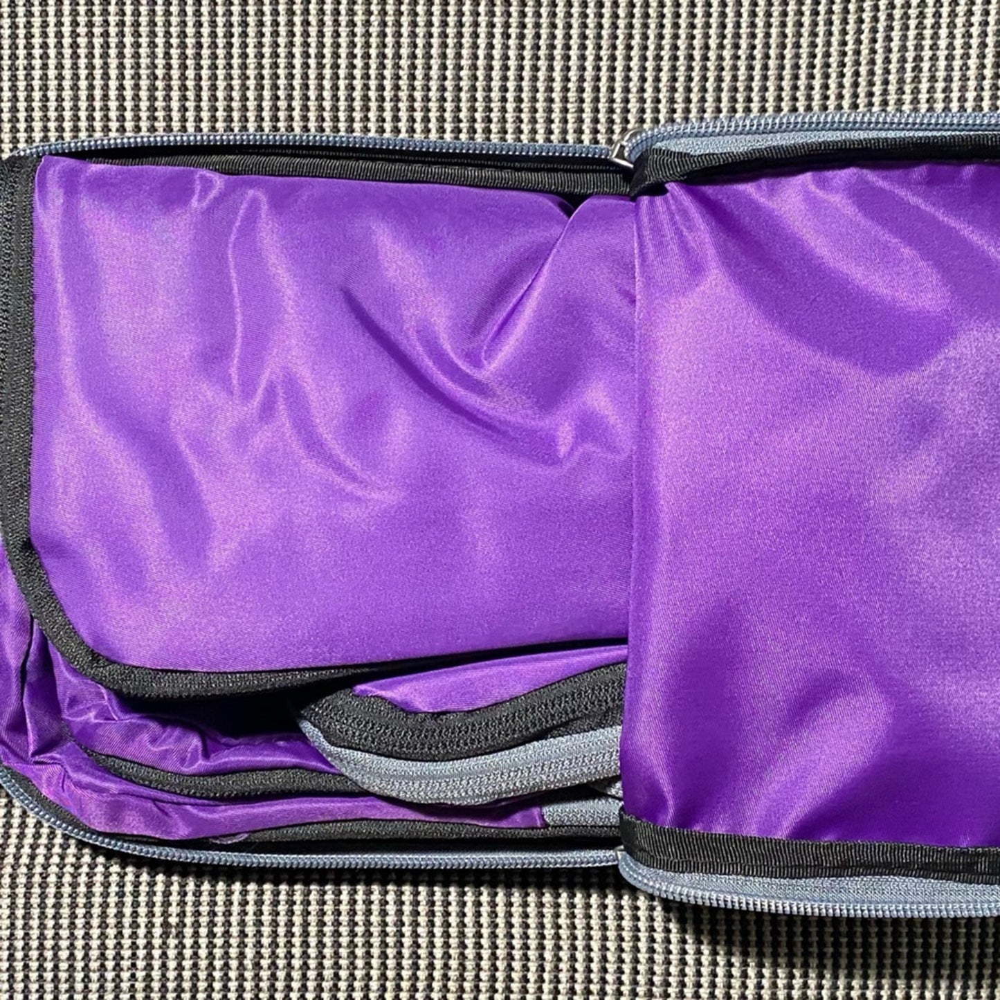 Bagail 4pk Purple Compression Packing Cubes NWT