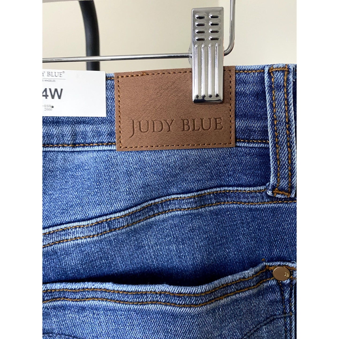Judy Blue Cuffed Wide Leg Jean - Size 14W (NWT)