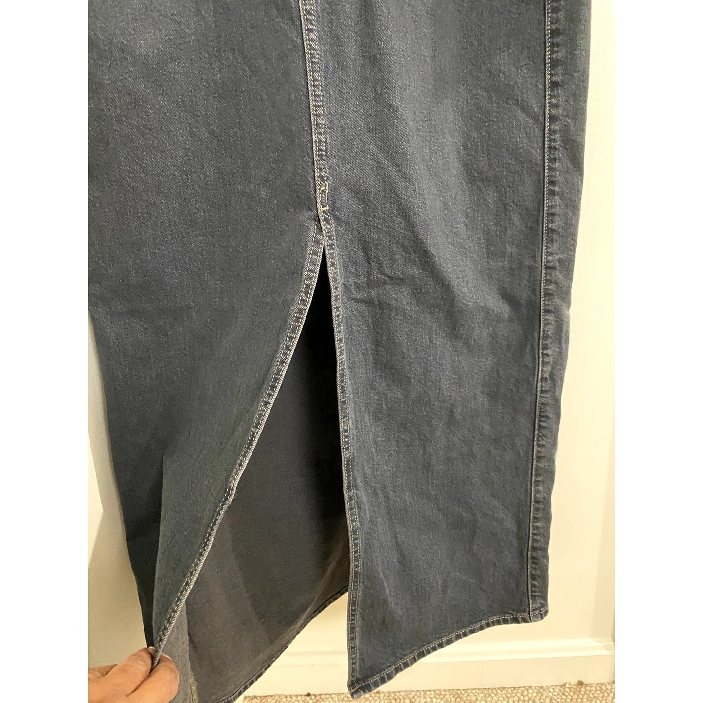 Universal Thread Black Wash Denim Dress - NWT