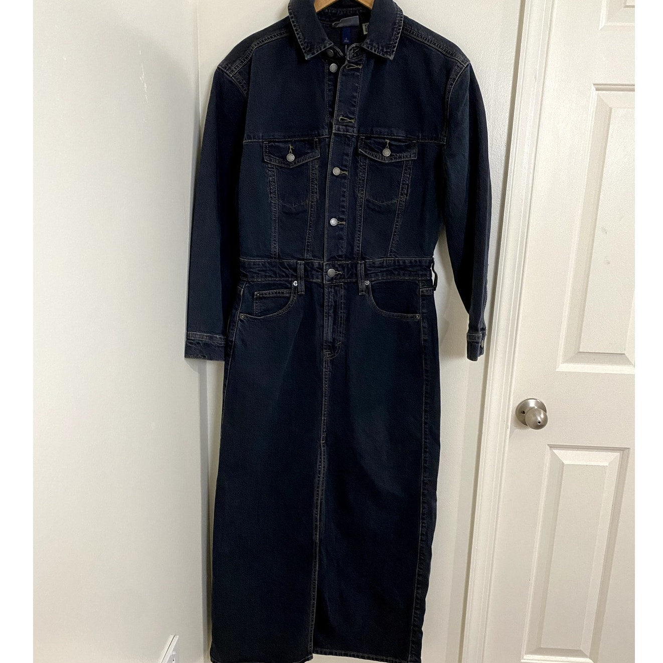 Universal Thread Black Wash Denim Dress - NWT