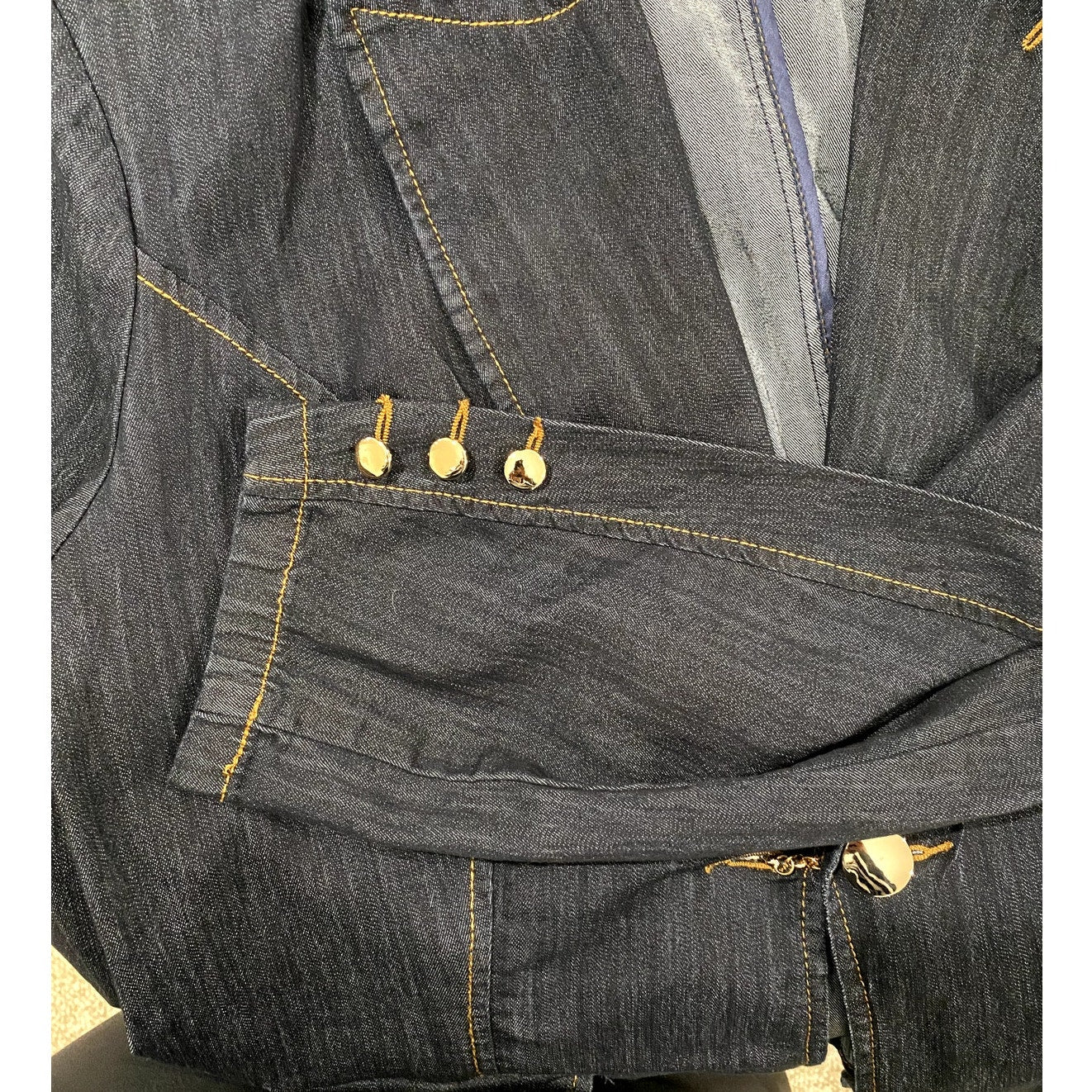 Ashley Stewart Blue Denim Jacket - Sz. 22/24 (EUC)