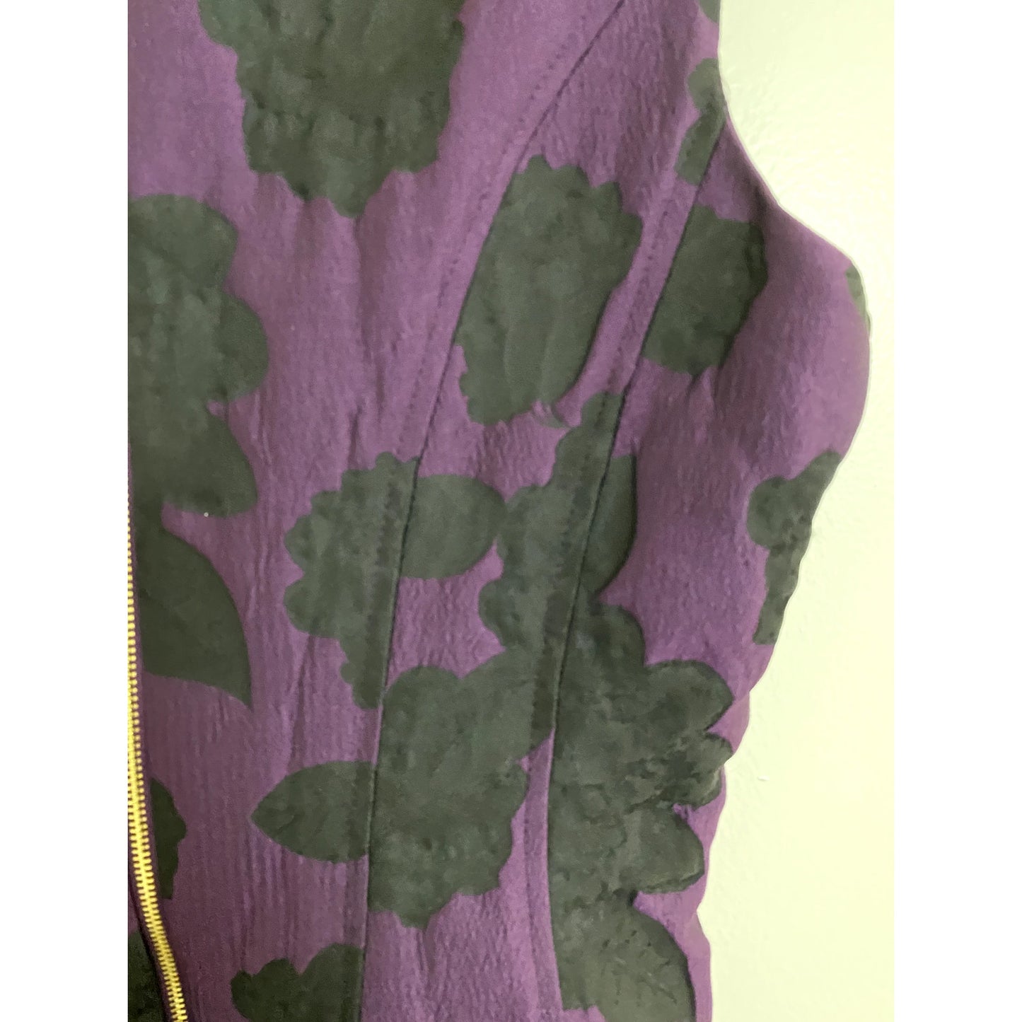 DKNY Purple/Black Sleeveless A-Line Dress - Sz. S (EUC)