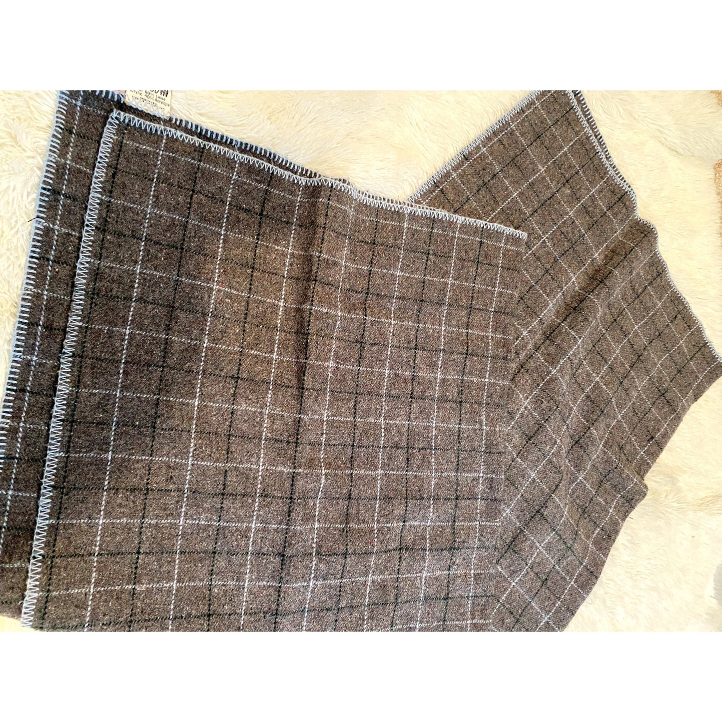 Faribo Wool Blend Blanket - Size 50” X 60”