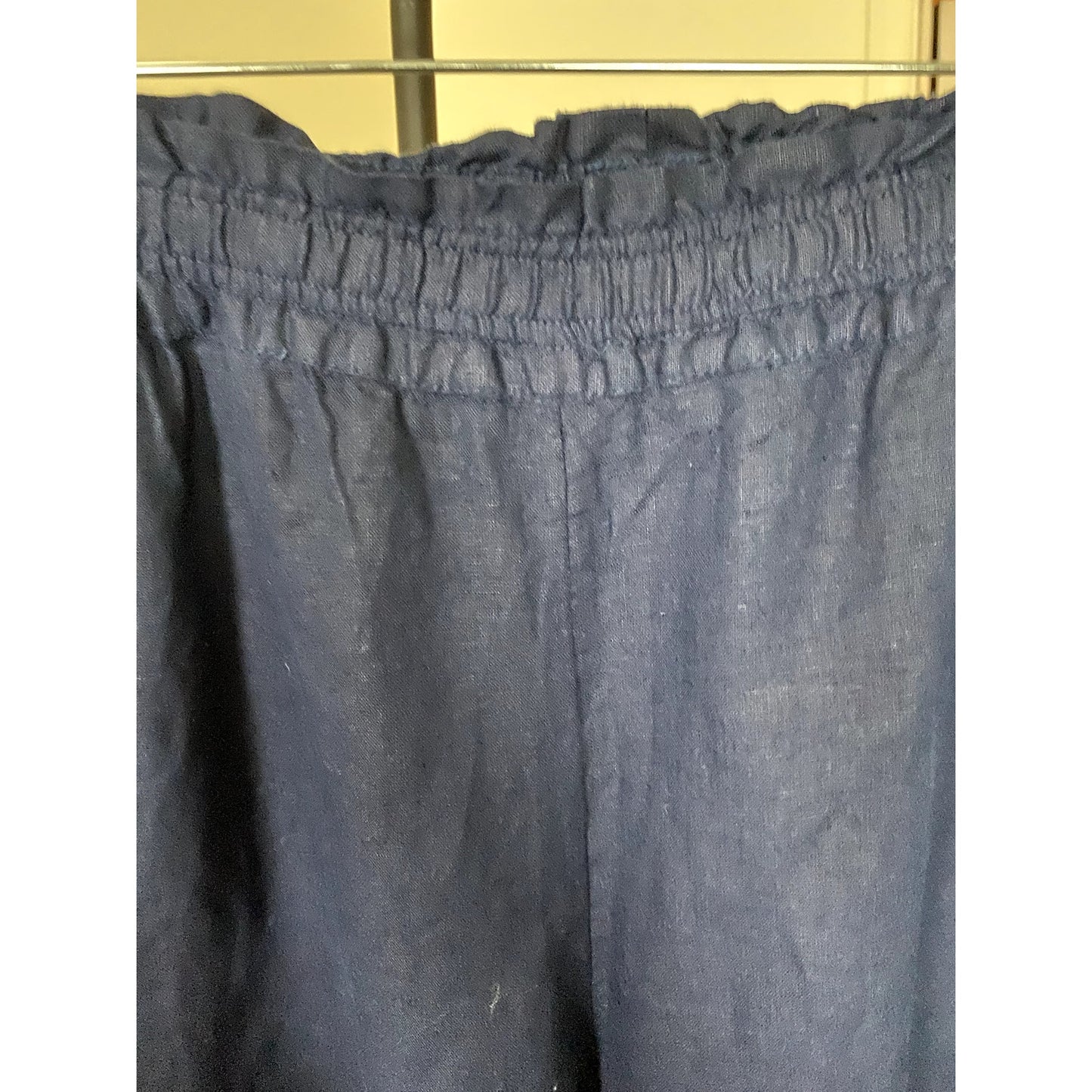 Charter Club Blue 100% Linen Pants - Size XXL (NWT)
