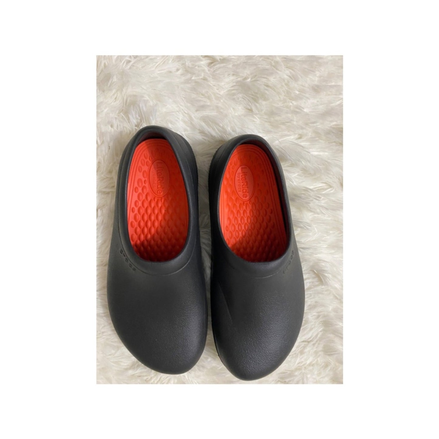 CROC’S’s Black Literide Slip Resistant Slip On Size 7