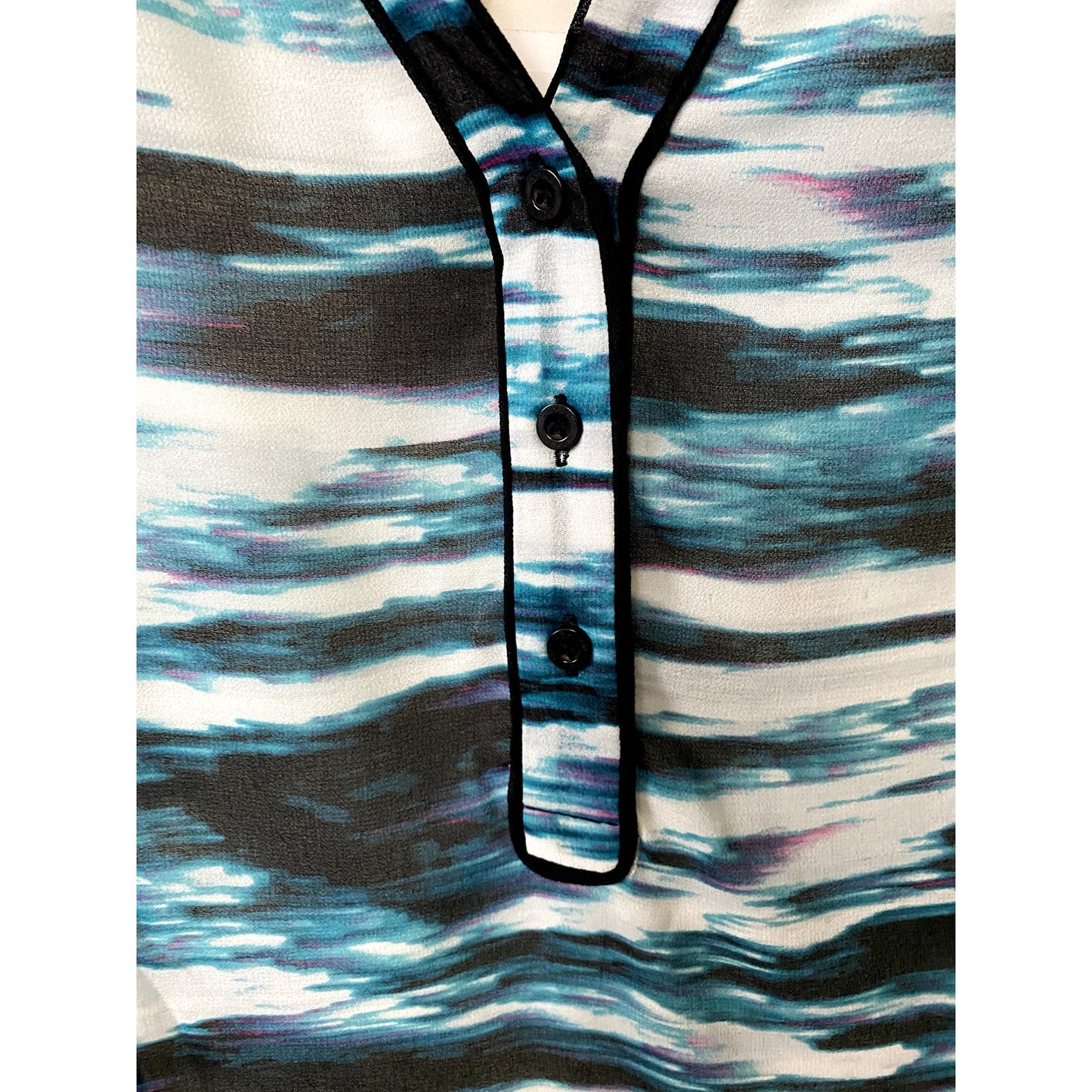 Calvin Klein Space-Dyed Blouse - Sz. 0X (NWT)