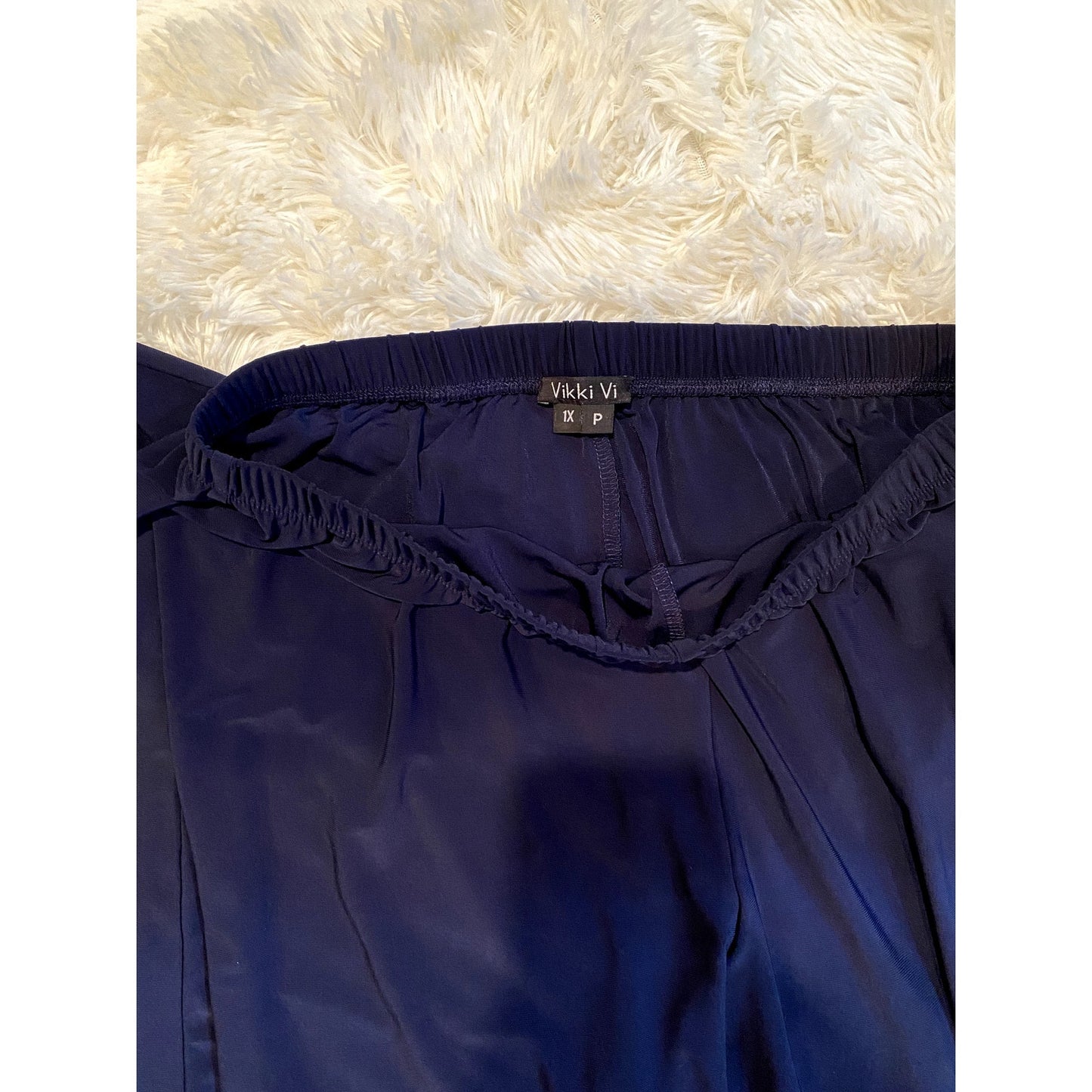 Vikki Vi 2 Piece Blue Pant Set - Sz. 0X/1X (EUC)
