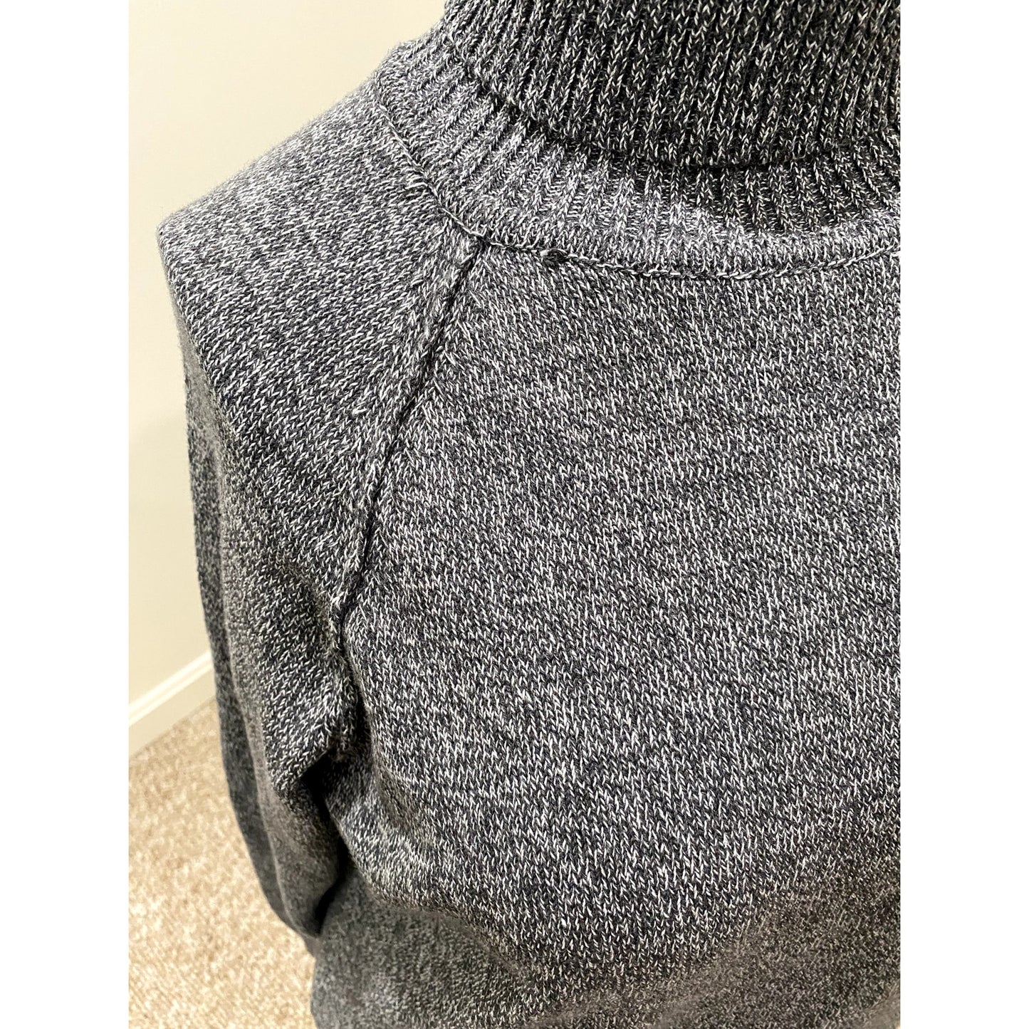 Karen Scott Gray “Jersey Turtle” Turtleneck Sweater - Size XXL (NWT)