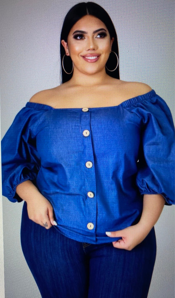 Curvy Plus Off the Shoulder