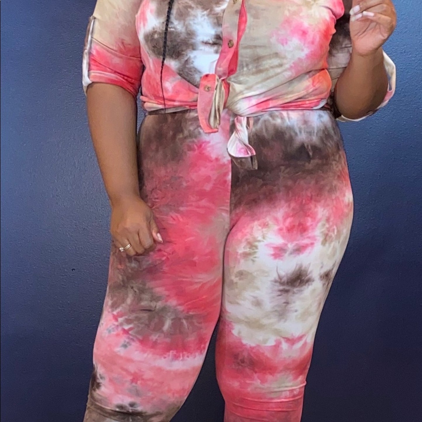 Two Piece Tye Dye Set