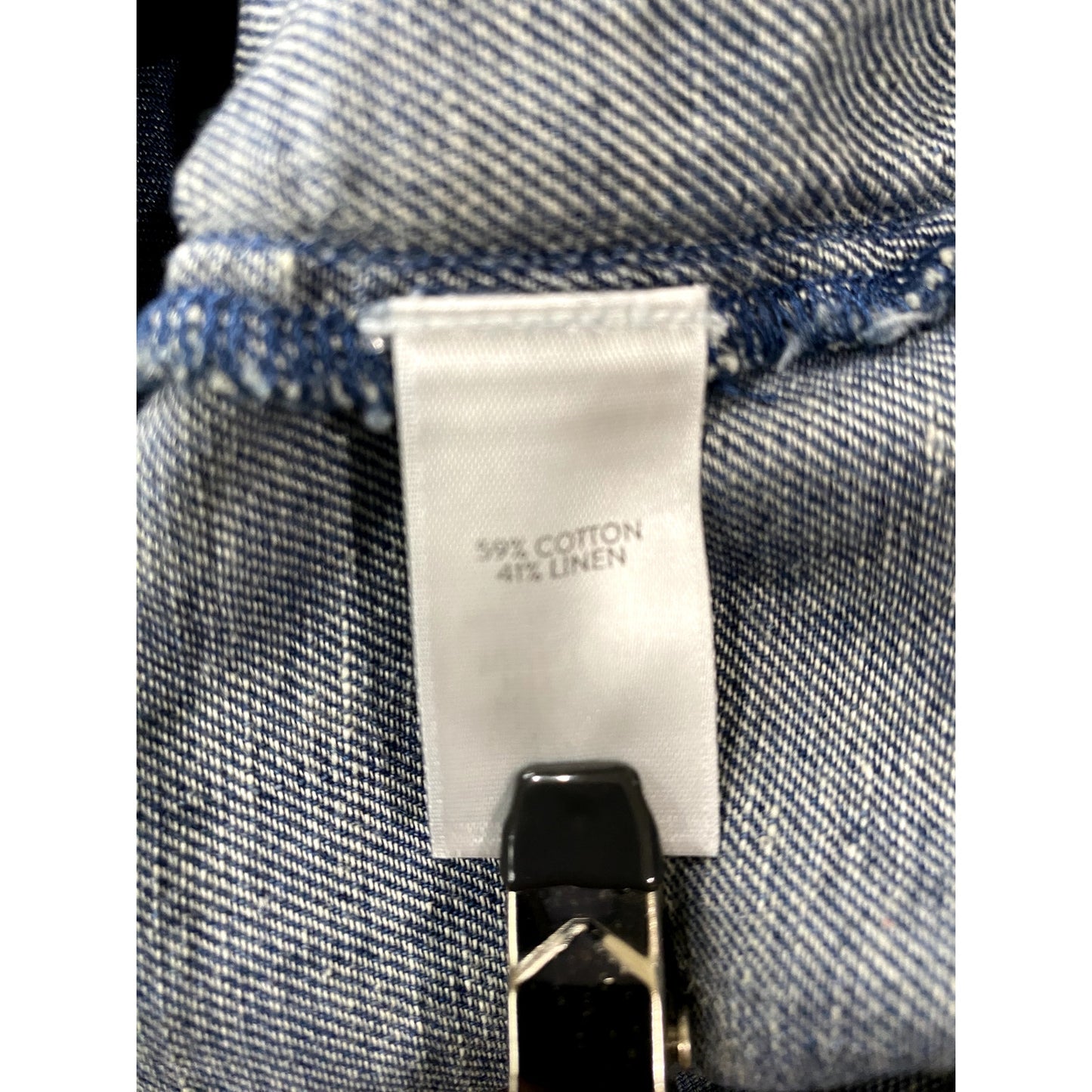 J. Jill Medium Wash Denim Shirt/Jacket - Size 2X (EUC)