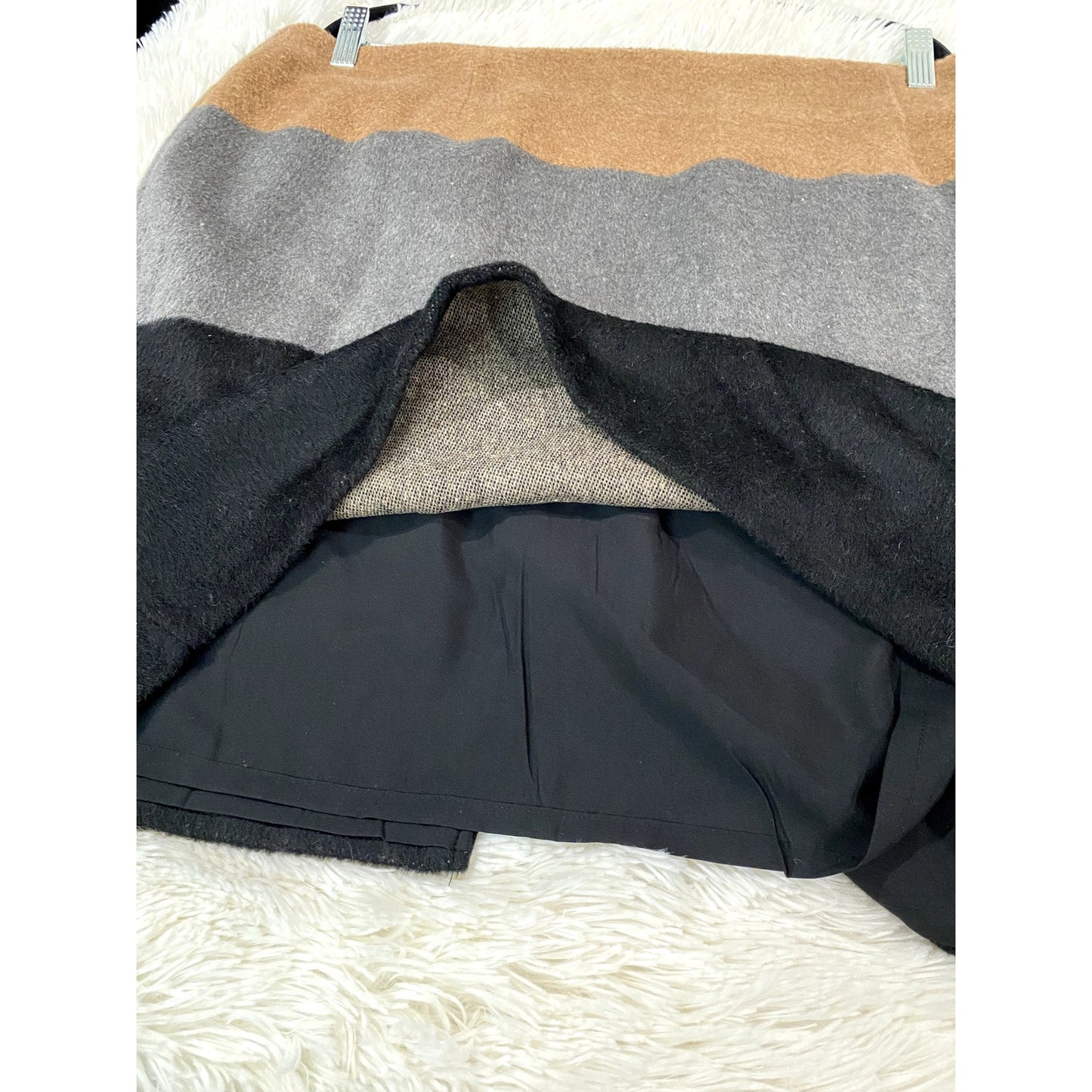 Amanda + Chelsea Colorblock Skirt - Size XL (NWT)