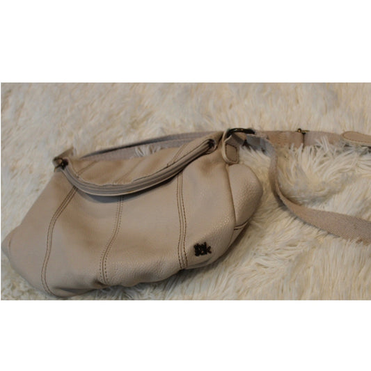 The SAK  White Leather Bag - (EUC)