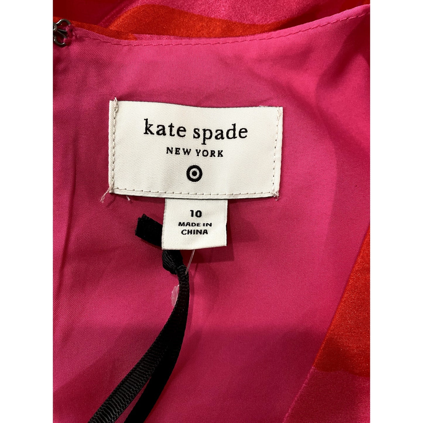 Kate Spade X Target Pink Floral Sleeveless Peplum Midi Dress - Size 10 (NWT)
