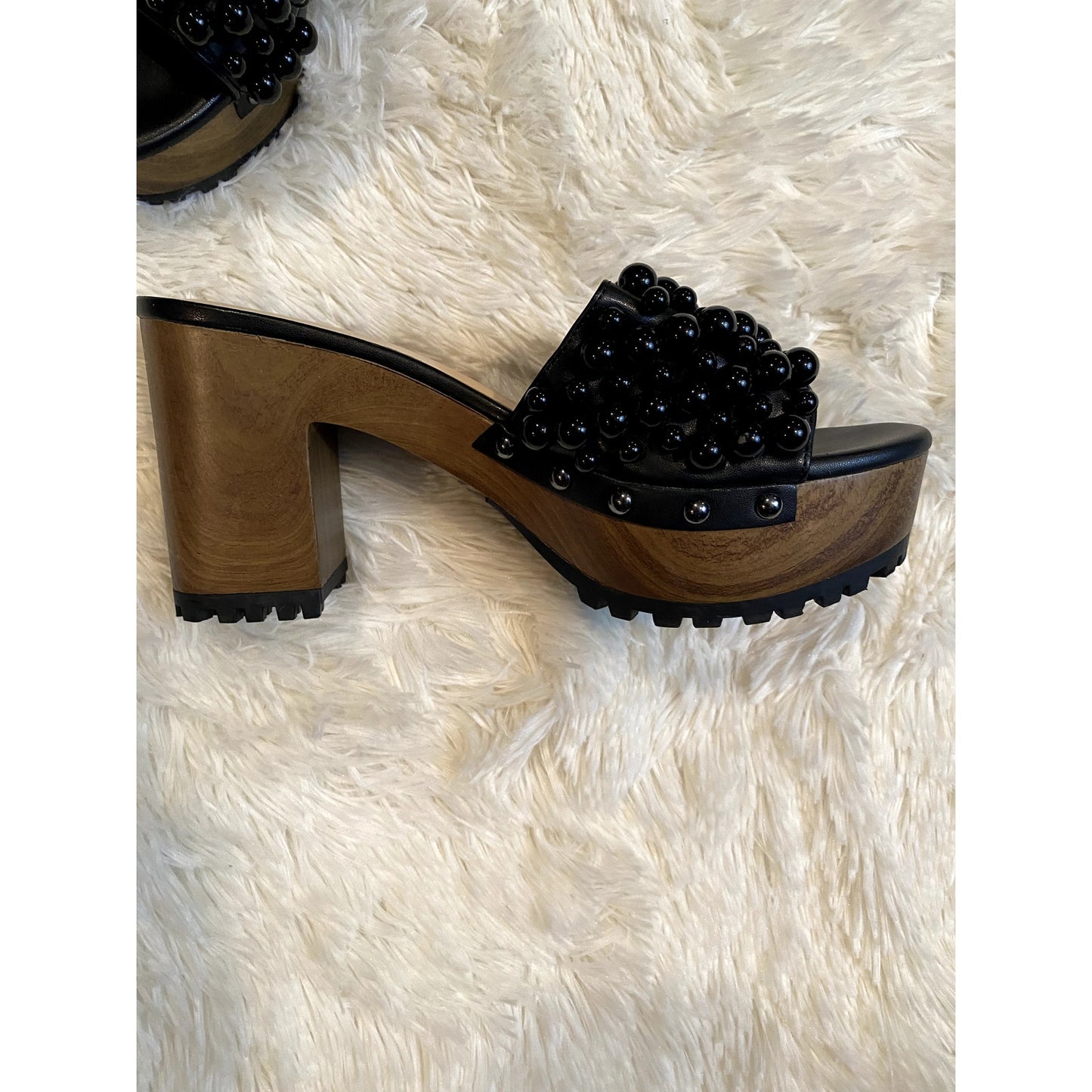 Jessica Simpson Telina Block Heel Dress Sandals - Size 8 1/2 M (NWOB)