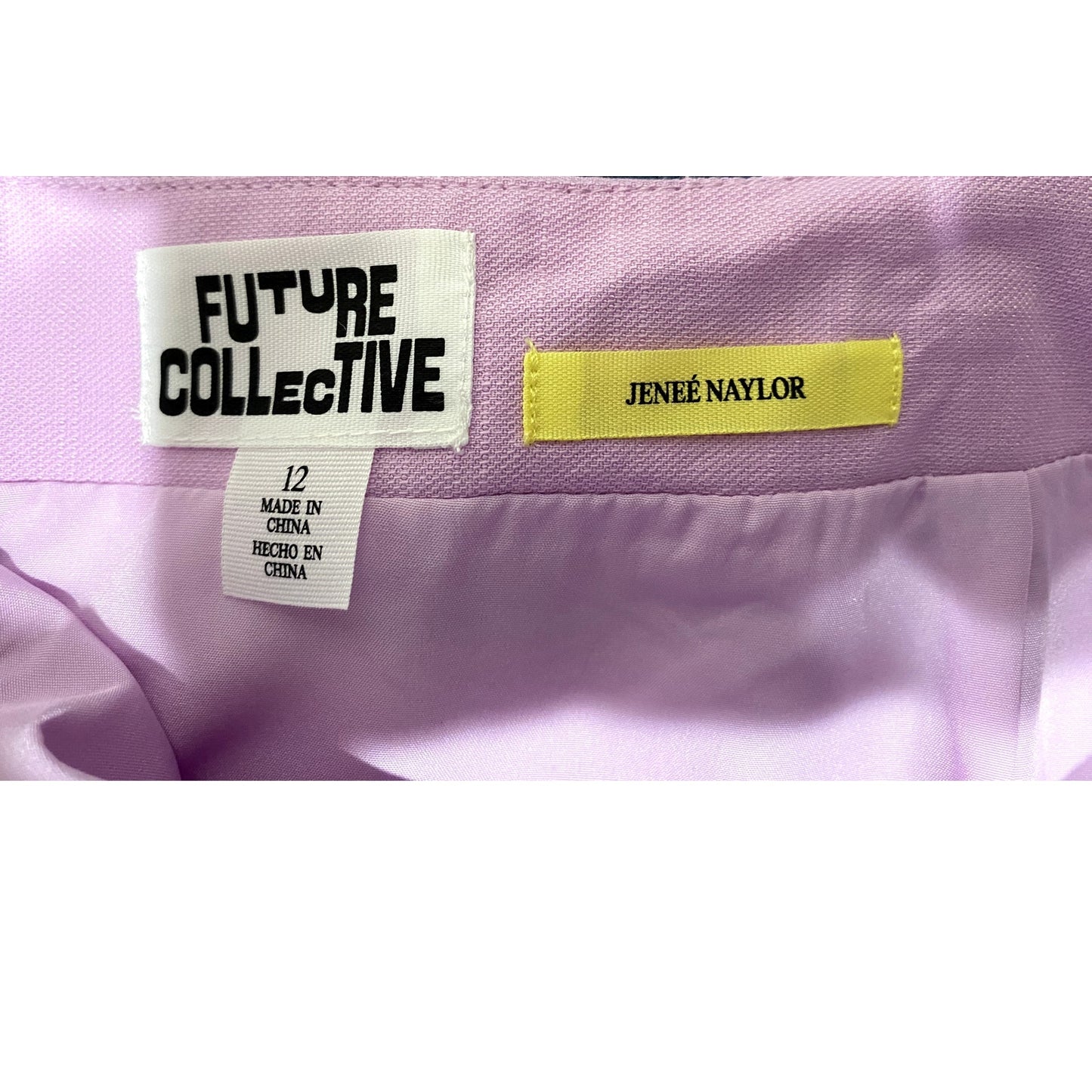 Jenee Naylor X Future Collective Lilac Maxi Skirt - Size 12 (NWT)