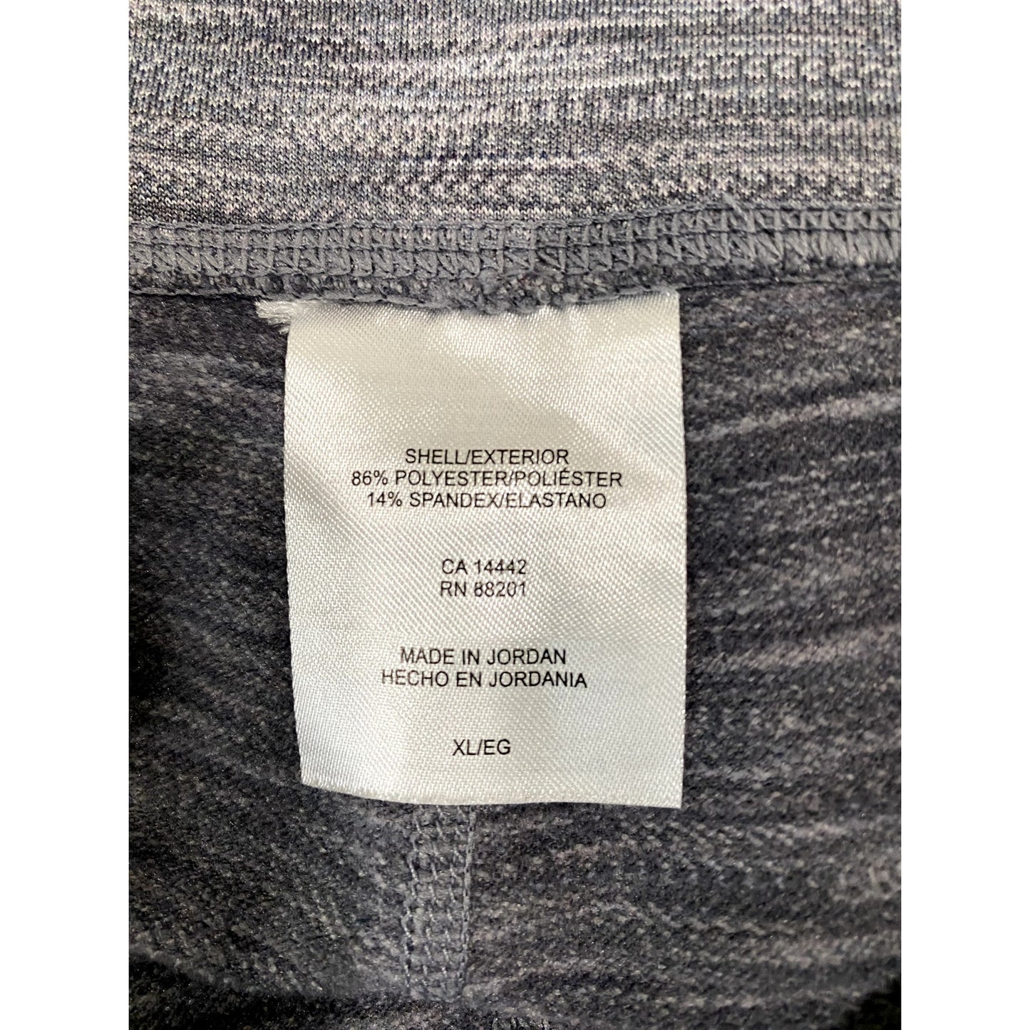 Mondetta High Rise Performance + Luxury Gray Leggings - Size XL (EUC)
