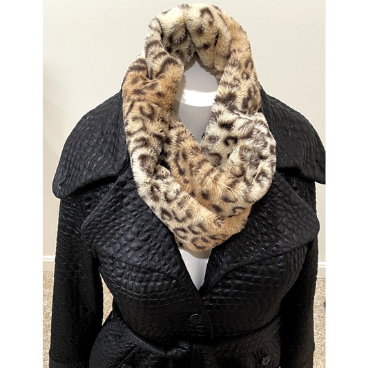 Animal Print Infinity Scarf - Size OS (EUC)