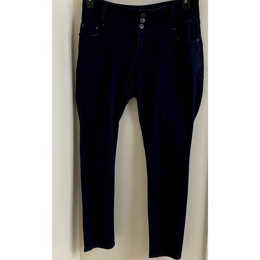 Ashley Stewart High Waisted 3 Button Jeans - Size 16 (EUC)