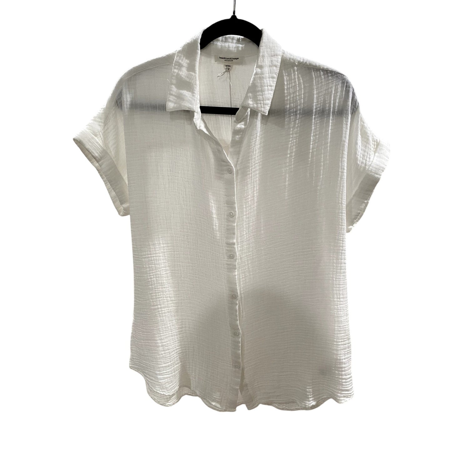Beach Lunch Lounge White Blouse - Size M (NWT)