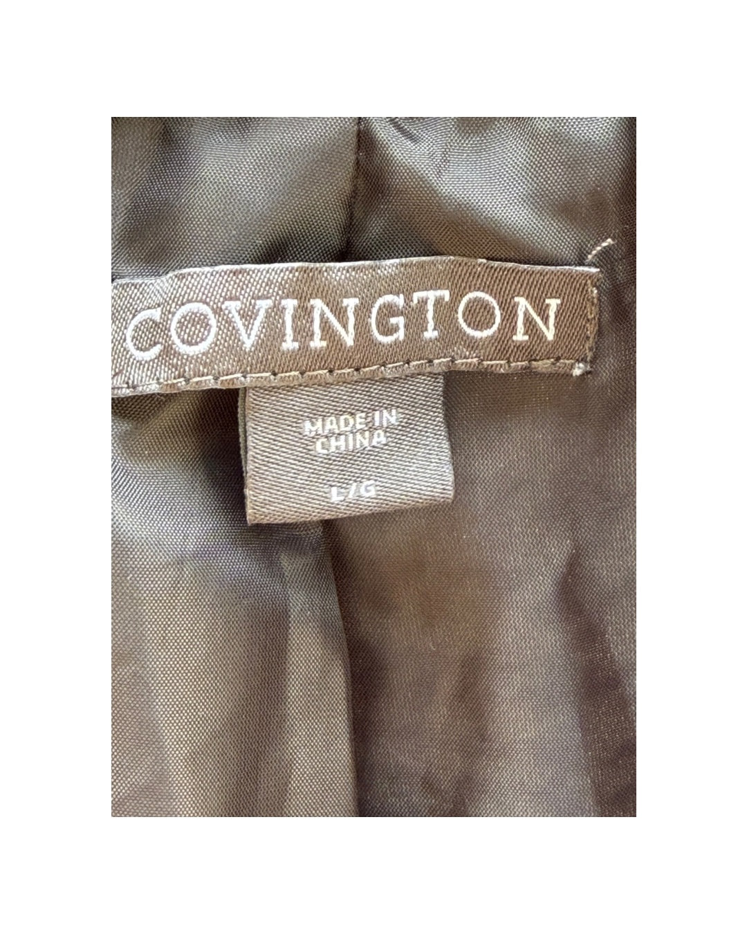 Covington Black/White Houndstooth Blazer Size Large (EUC)