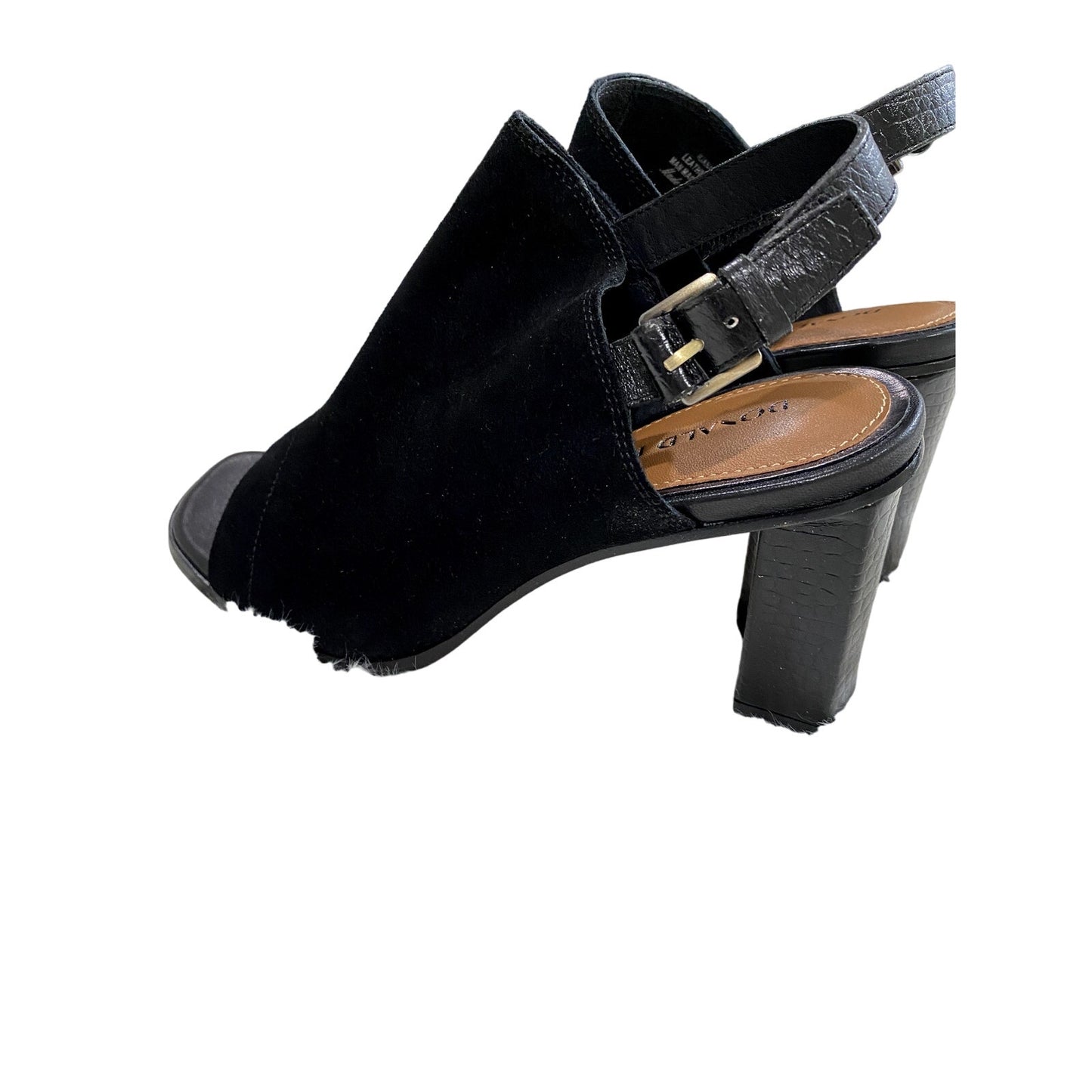 Donald J Pliner Iliana Black Suede Slingback - Size 8.5 (NWT)