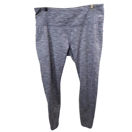 Mondetta High Rise Performance + Luxury Gray Leggings - Size XL (EUC)