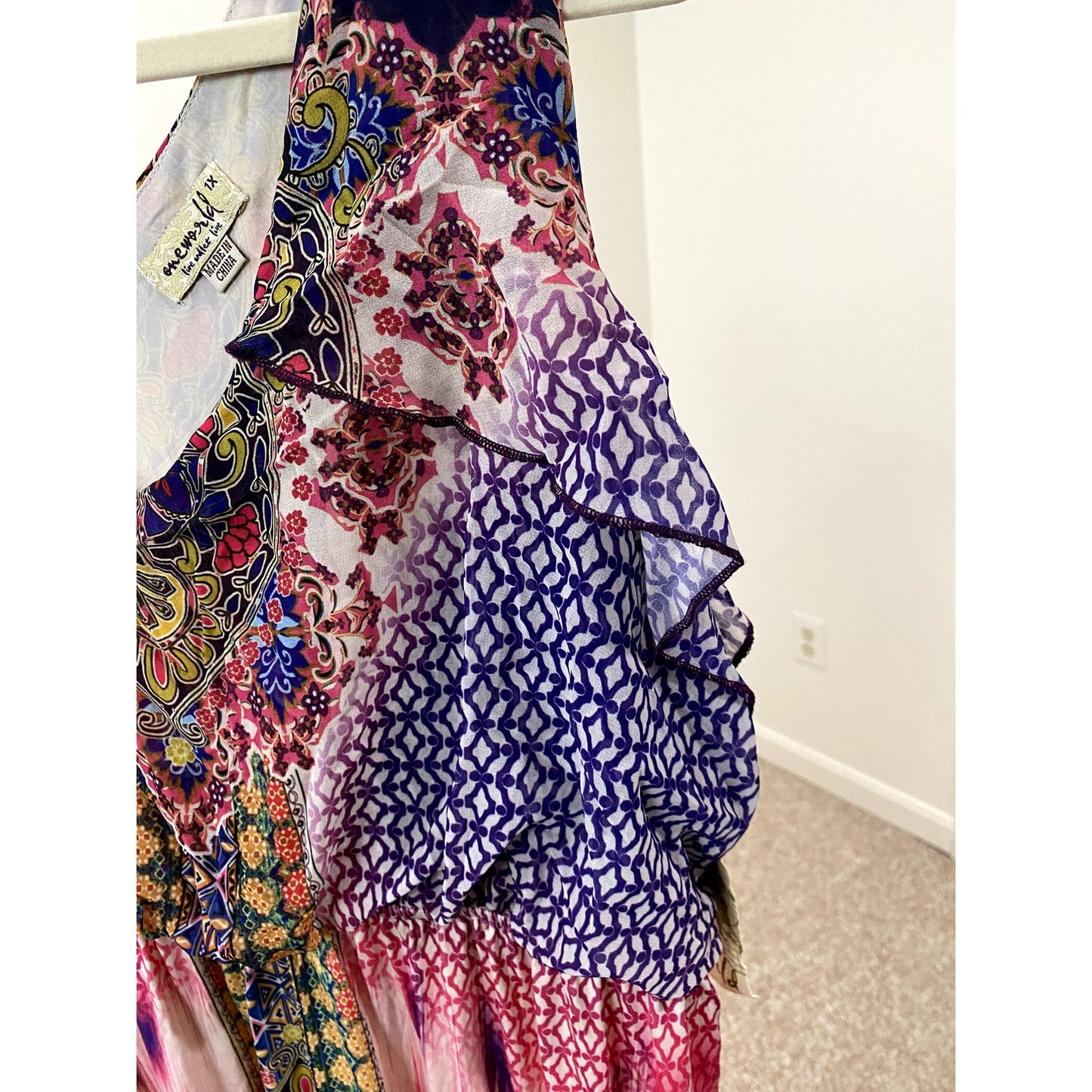 One World Bohemian Dress - Size 1X (NWT)