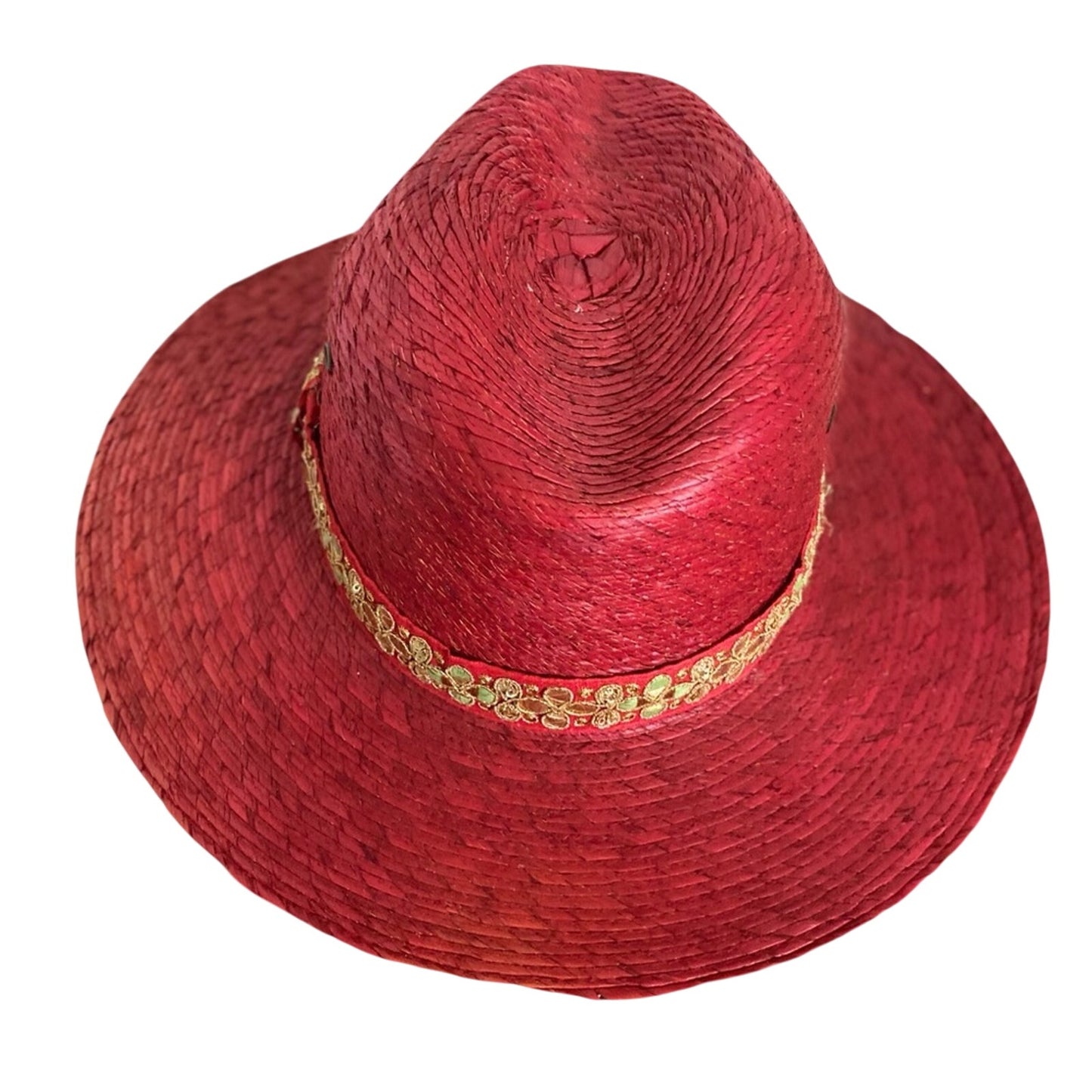 Paradise i5 Boutique Red Western Hat- (EUC)