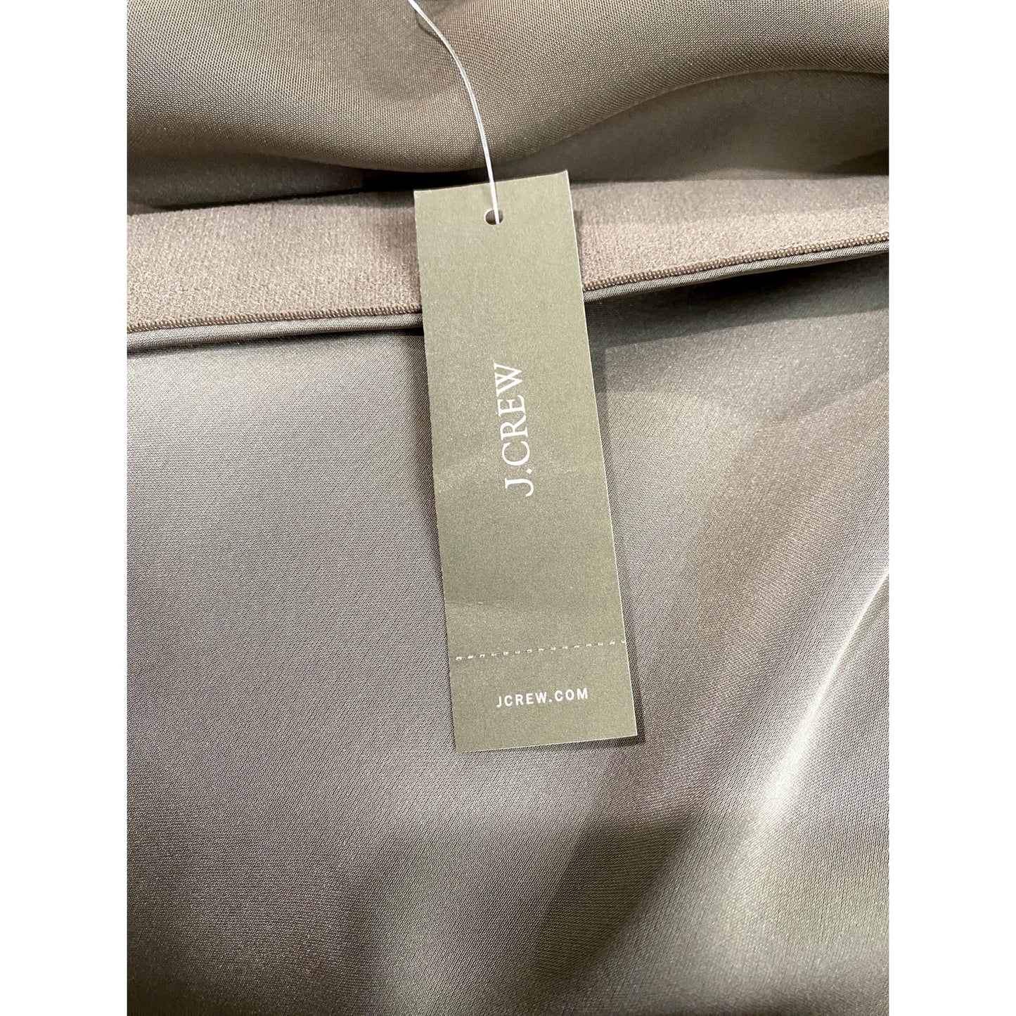 J. Crew Gwyneth Slip Skirt in Vintage Dove - Sz. XL (NWT)